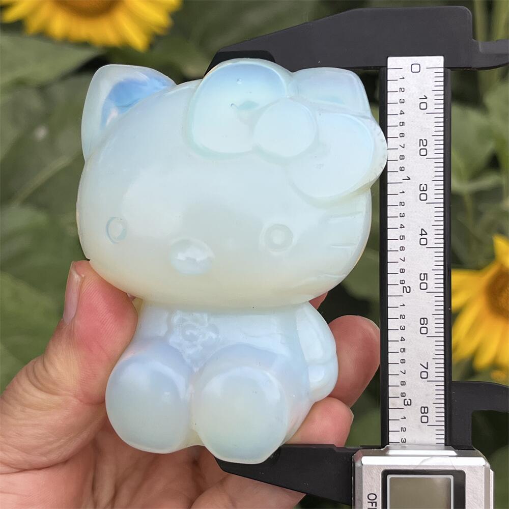 Tv Art And Craft - 8.4cm 산리오 헬로키티 KT 고양이 오팔라이트