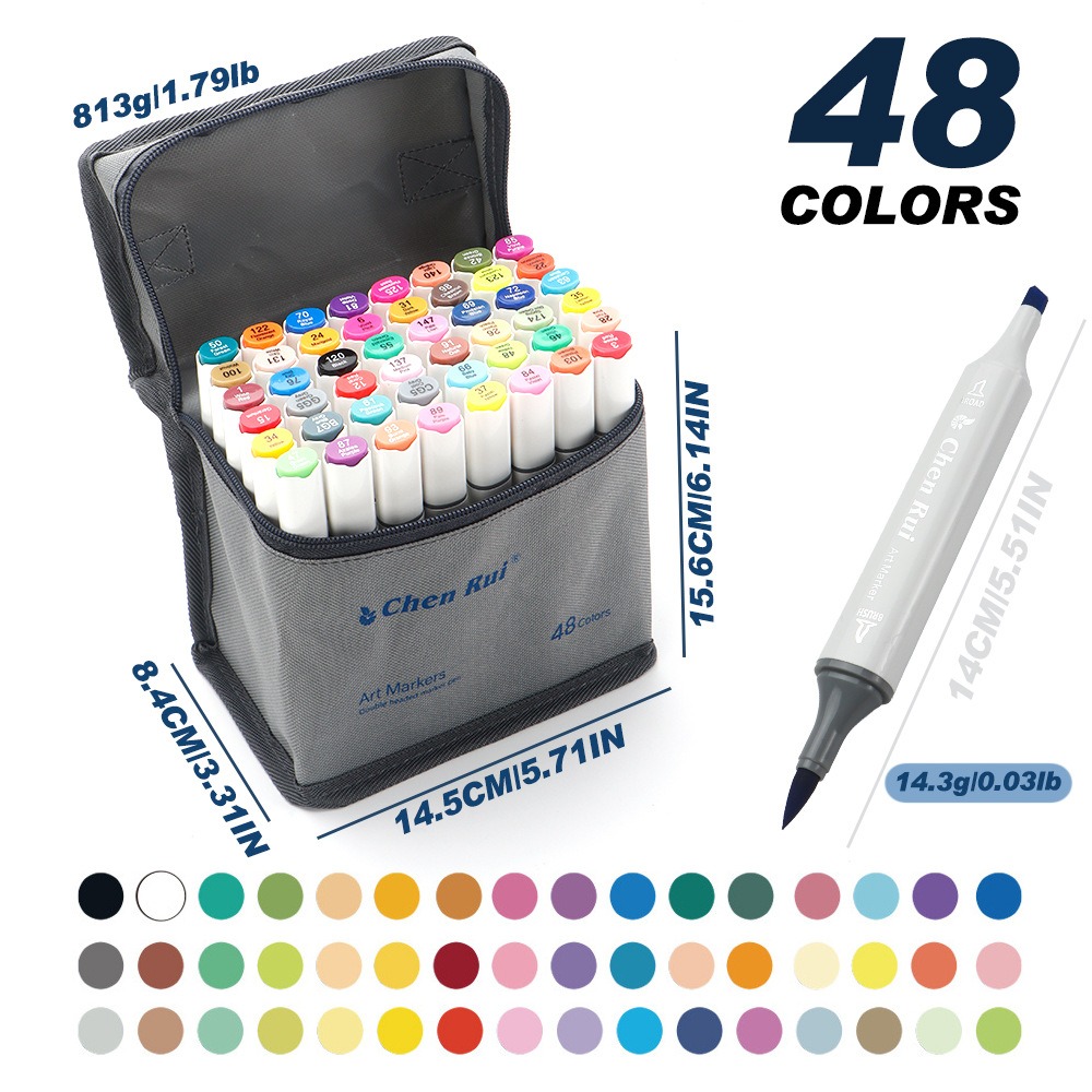 Alcohol Ink Set - 48/60개 휴대용 알코올 잉크 알코올 마커
