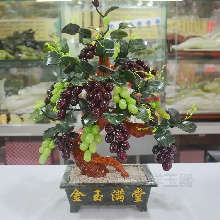 돌 장식 포도 나무 Zhaocai 홈 액세서리 예술과  - Tv Art And Craft 리뷰 및 가격