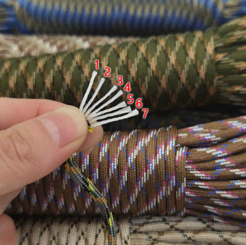 1개 550 파라코드 낙하산줄 끈 밀리터리 스펙 타입  - Macrame Cord Cotton 리뷰 및 가격