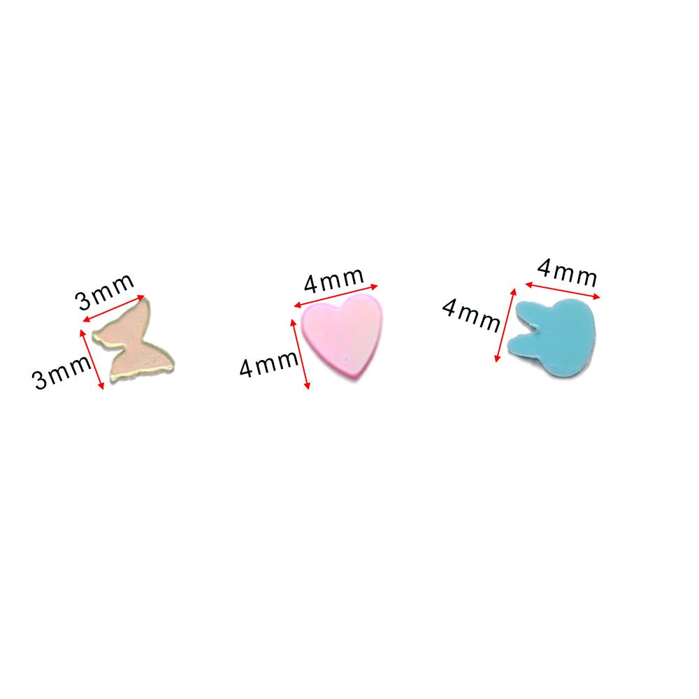 10g 나비 장식 조각 레이저 반짝이 장식 조각 에폭시 - Art Craft Butterfly 리뷰 및 가격