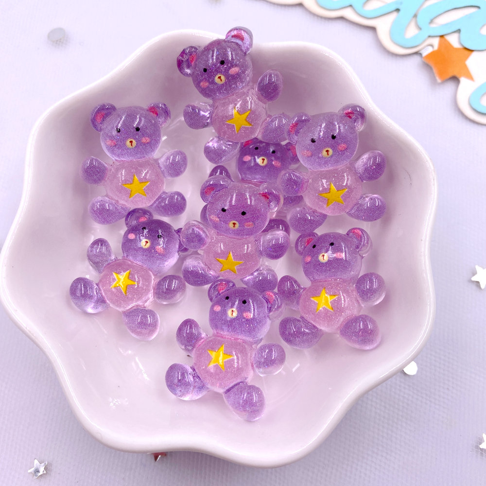 20Pcs 수지 반짝이 Kawaii 다채로운 미니 사랑 - Tv Art And Craft 리뷰 및 가격