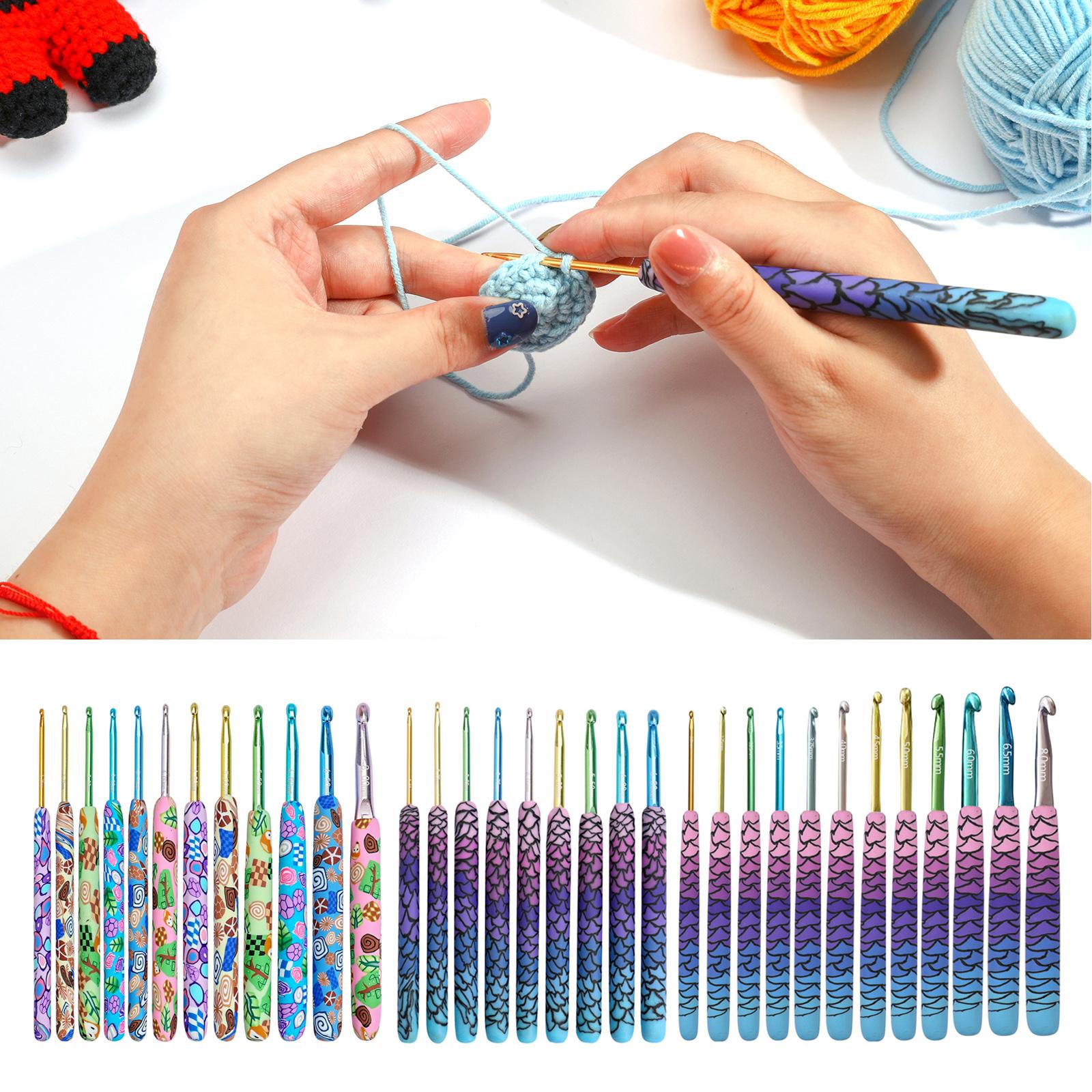 후크 세트, 인체공학적 후크, 실, 소프트 핸들, 초보 - Polymer Clay Set 리뷰 및 가격