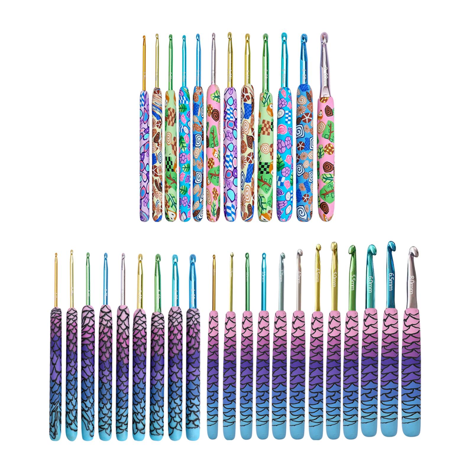 후크 세트, 인체공학적 후크, 실, 소프트 핸들, 초보 - Polymer Clay Set 리뷰 및 가격