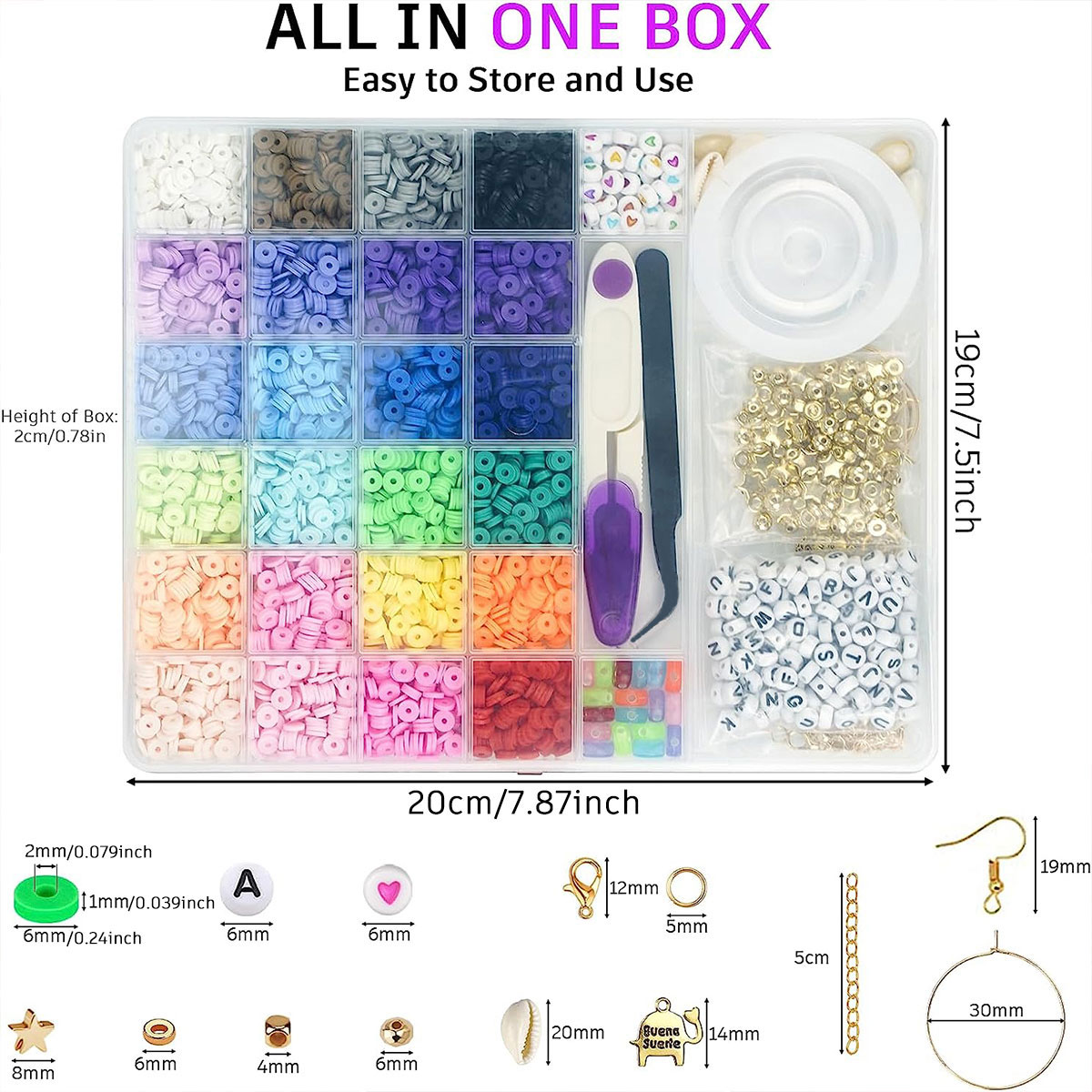 6000 Pcs 24 색 플랫 라운드 폴리머 클레이 비 - Polymer Clay Set 리뷰 및 가격