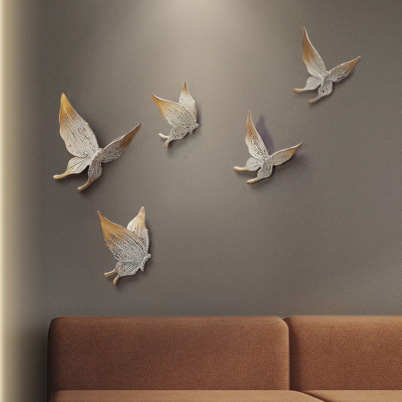 5pcs 3D 다채로운 나비 벽 스티커 DIY 아트 장 - Art And Craft For Nursery 리뷰 및 가격