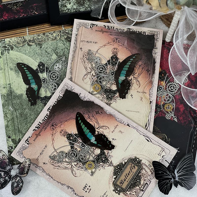 스팀펑크 나비 프레임 DIY 키트 실제 곤충 표본 기계 - Art Craft Butterfly 리뷰 및 가격