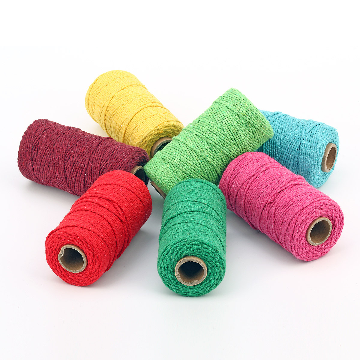 2mm 로프 트위스트 코드 100m 코튼 로프 다채로운 - Macrame Cord Cotton 리뷰 및 가격