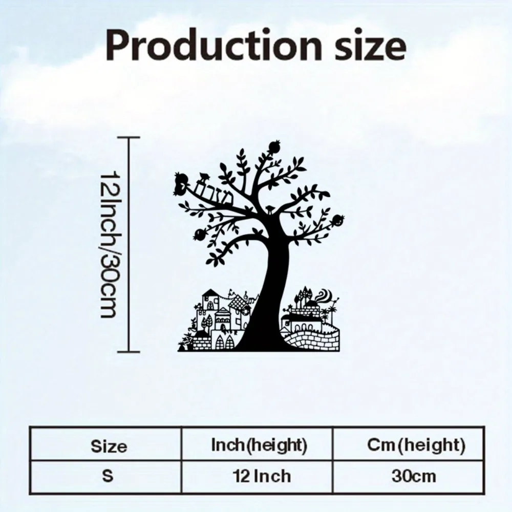 CIFBUY 금속 벽 장식 석류나무 예루살렘 문양 철제 - Art Craft Usa 리뷰 및 가격