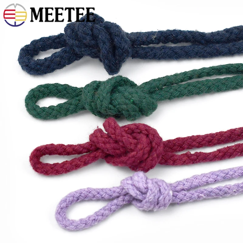 10/50M 5/7mm 면끈 재봉용 꼬임 로프 가방끈  - Macrame Cord Cotton 리뷰 및 가격