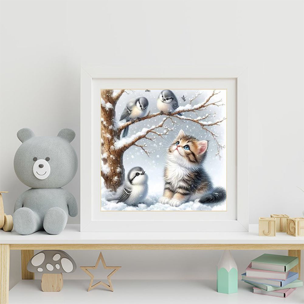 에버샤인 고양이 다이아몬드 모자이크 동물 DIY 그림  - Art Craft Winter 리뷰 및 가격