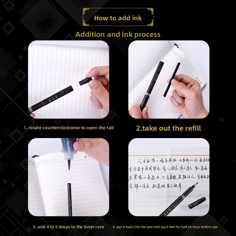 4개/세트 캘리그라피 아트 마커 펜 브러쉬 펜 아트 마 - Art Craft School 리뷰 및 가격