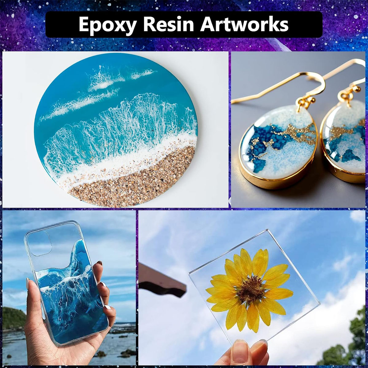1000ml 크리스탈 투명 에폭시 레진 키트, 황변 없 - Art Craft Easy 리뷰 및 가격