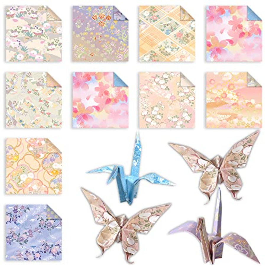 종이접기 용지 6x6 양면 50매 10가지 색상 종이접 - Art Craft Easy 리뷰 및 가격