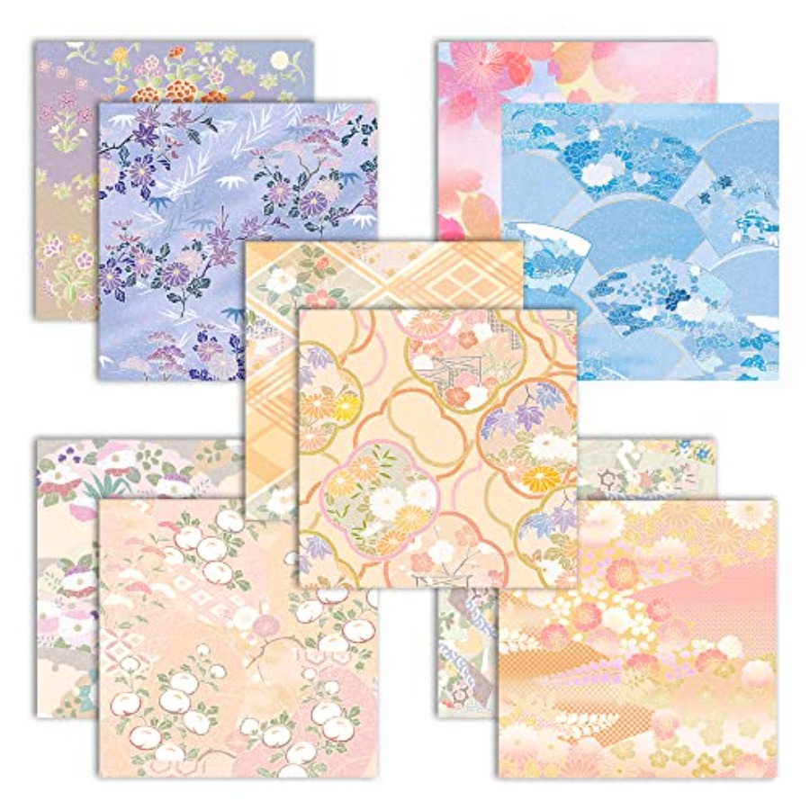 종이접기 용지 6x6 양면 50매 10가지 색상 종이접 - Art Craft Easy 리뷰 및 가격