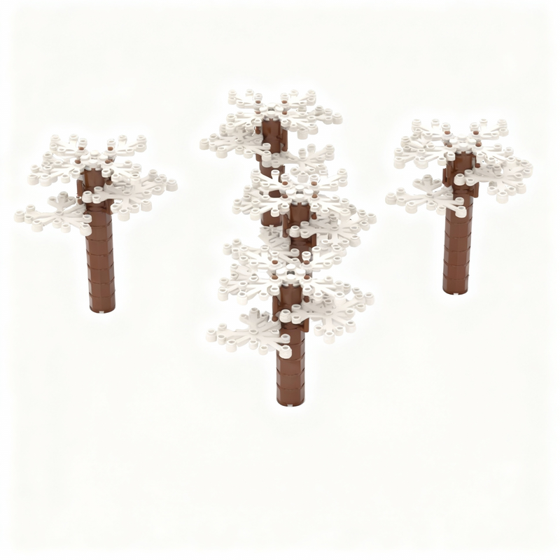 105pcs MOC 크리에이터 겨울 숲 모델 빌딩 블록 - Art Craft Winter 리뷰 및 가격